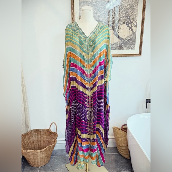 Free People Dresses & Skirts - ✨ DAISY JONES KAFTAN ASO Riley keough in Daisy Jones and the Six